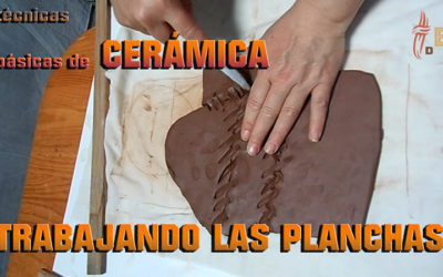 Técnica de modelado mediante planchas