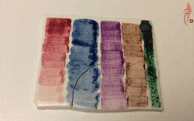 Técnica decorativa cerámica bajo cubierta