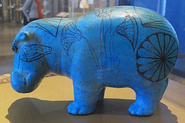 La pasta egipcia , el primer vidriado de la historia